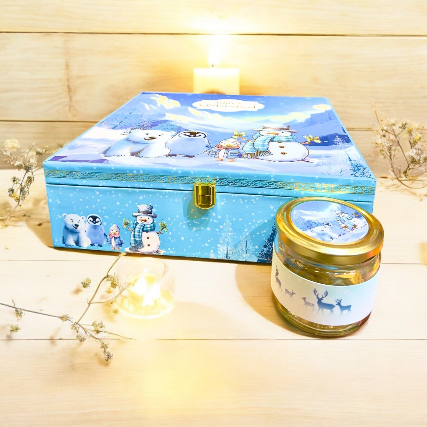 Snowland Hamper Box