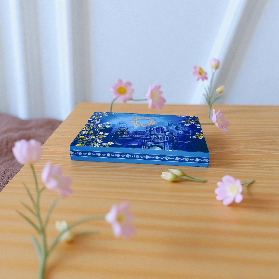 Blue Mahal Sweet Box with bag (Pack of 10)