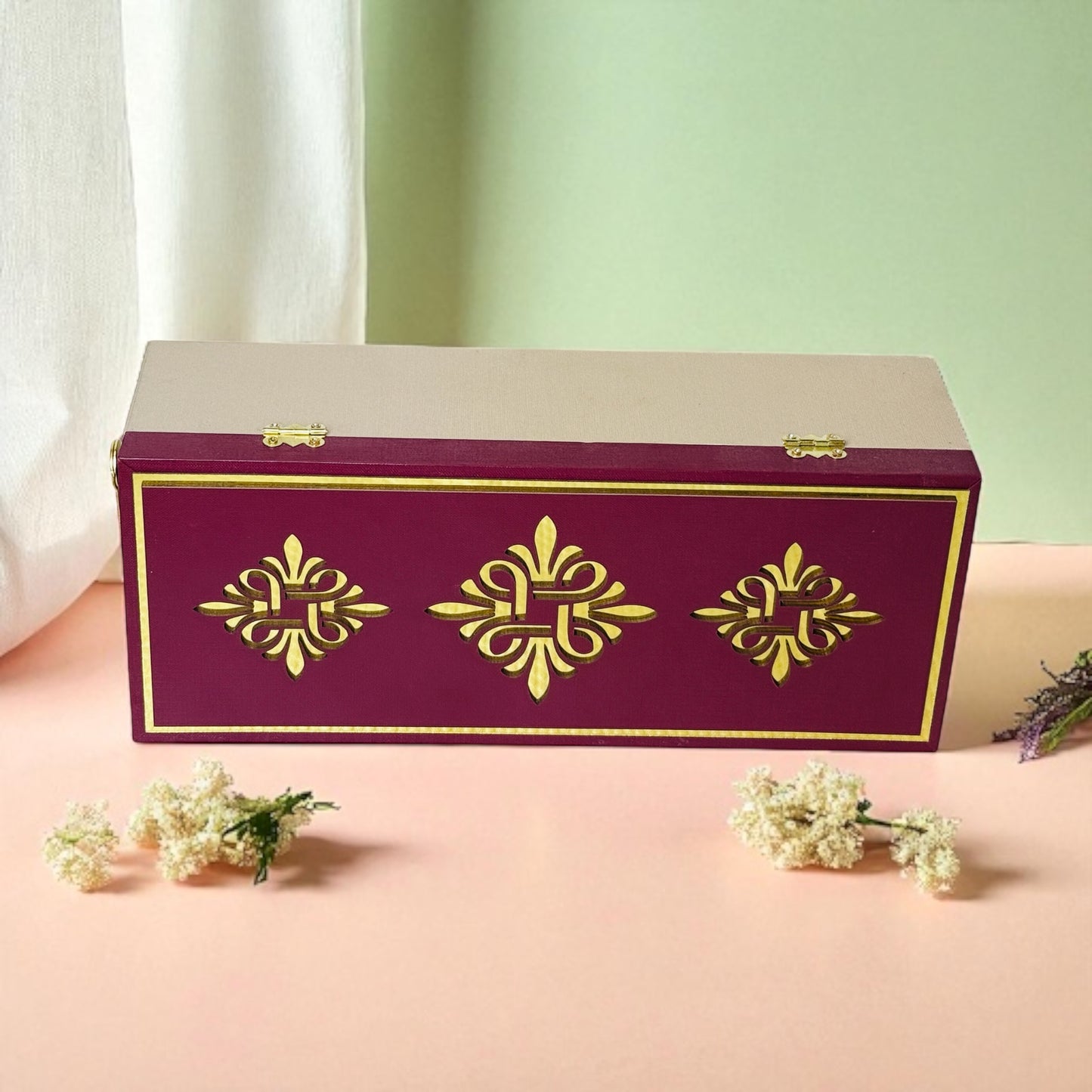 Premium Red 3 Jar box (With Bag)