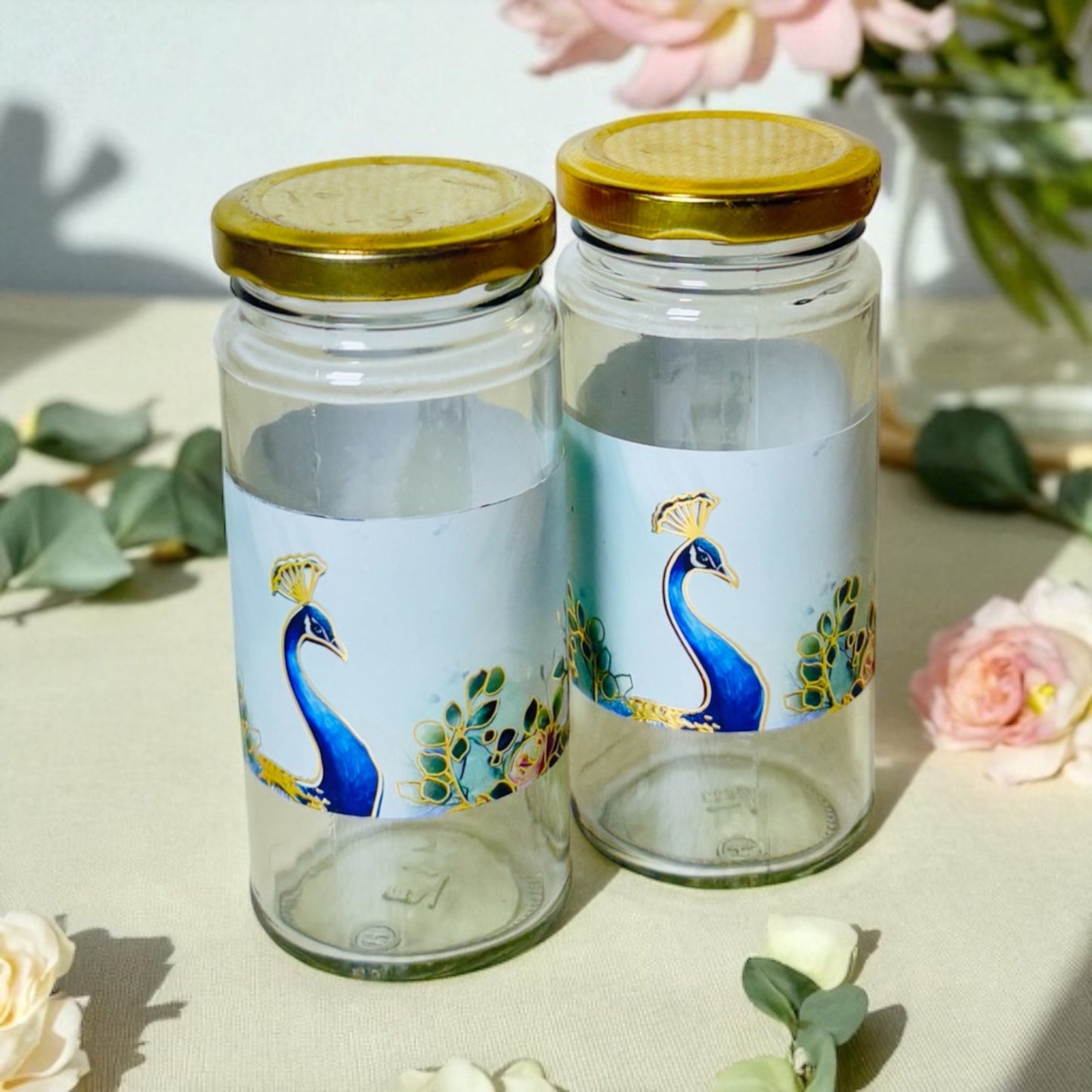 Peacock 3 Jar Triangle