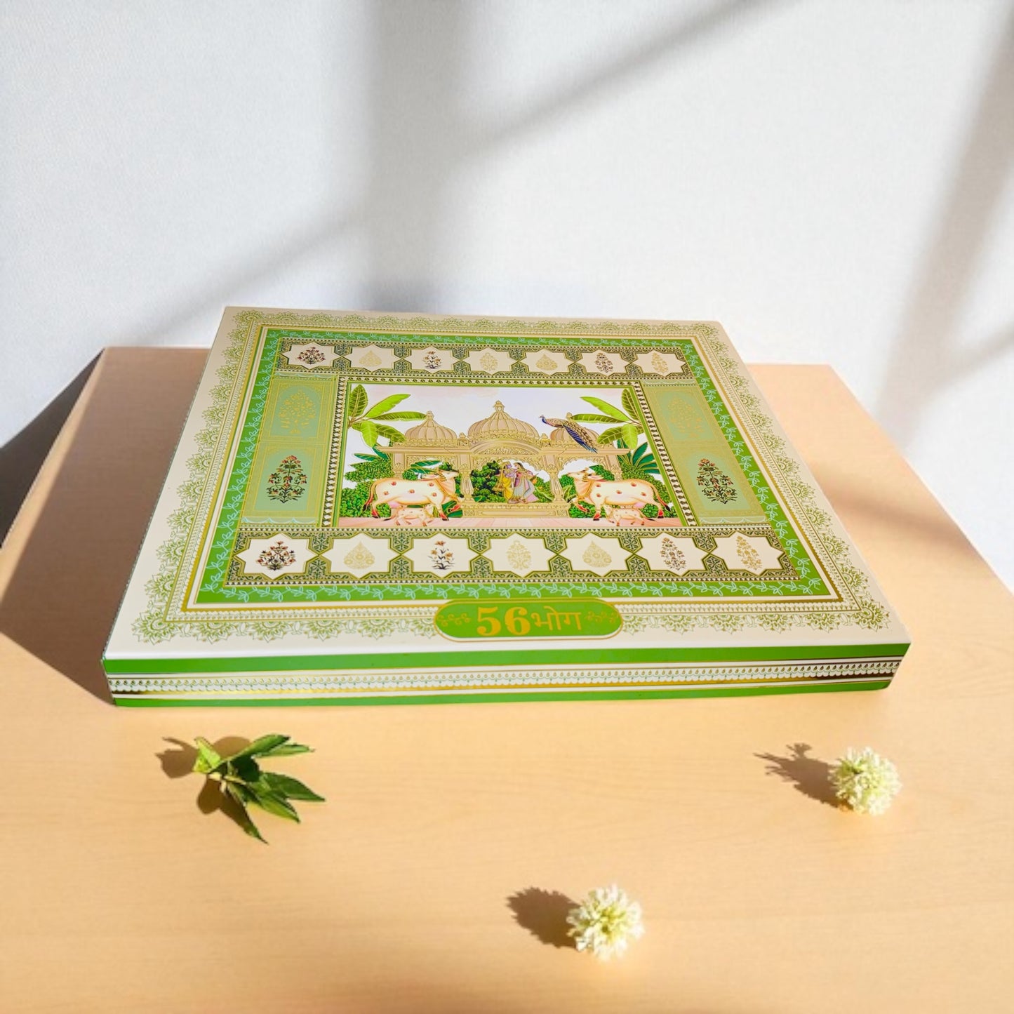 Radha Krishna 56 Bhog Bhaji Box (Pack of 10)