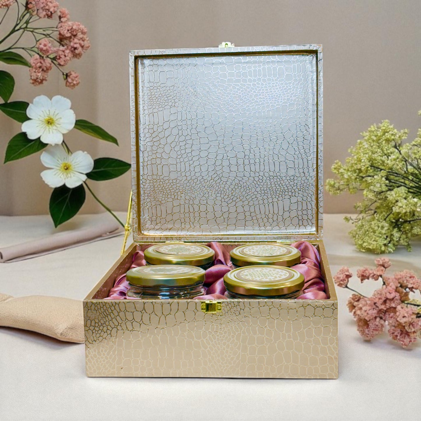 Copper Tree 4 Jar box (With Bag)