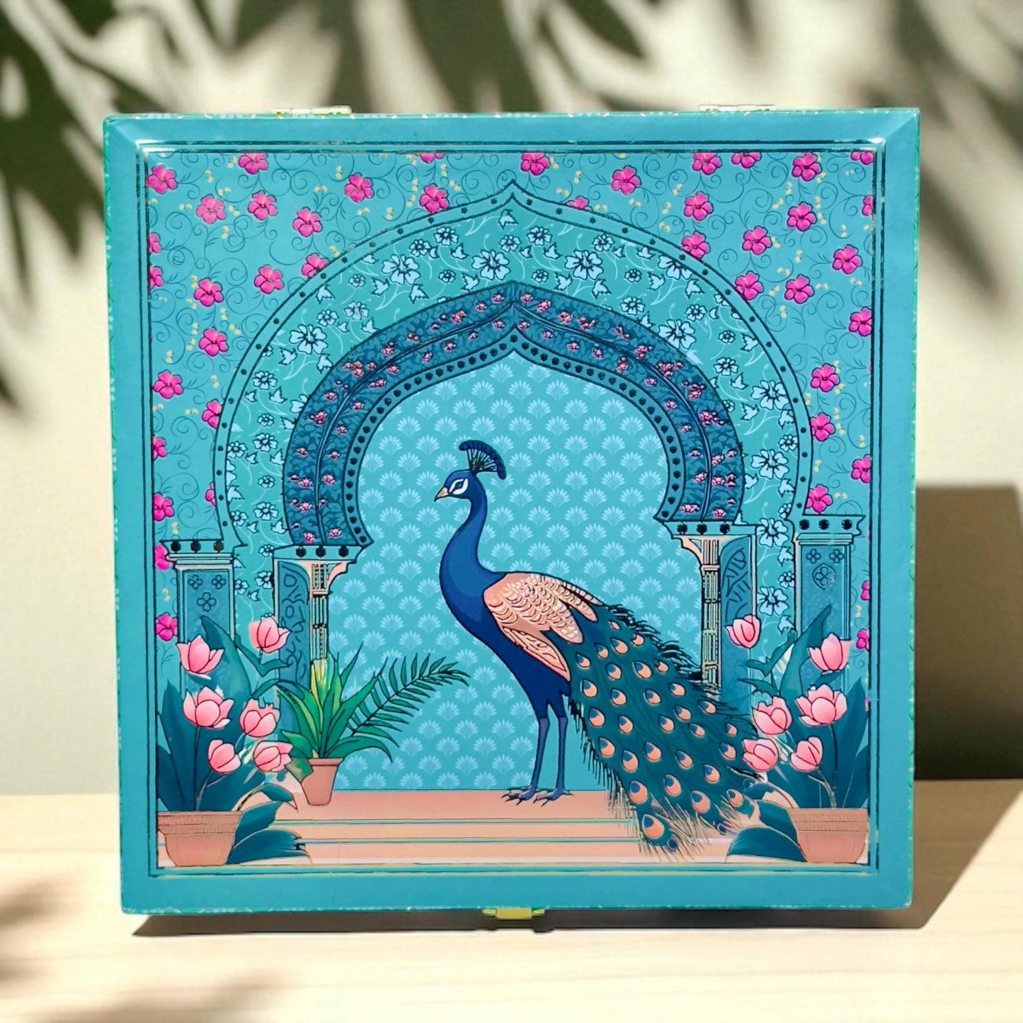 Peacock 4 Jar box (With Bag)