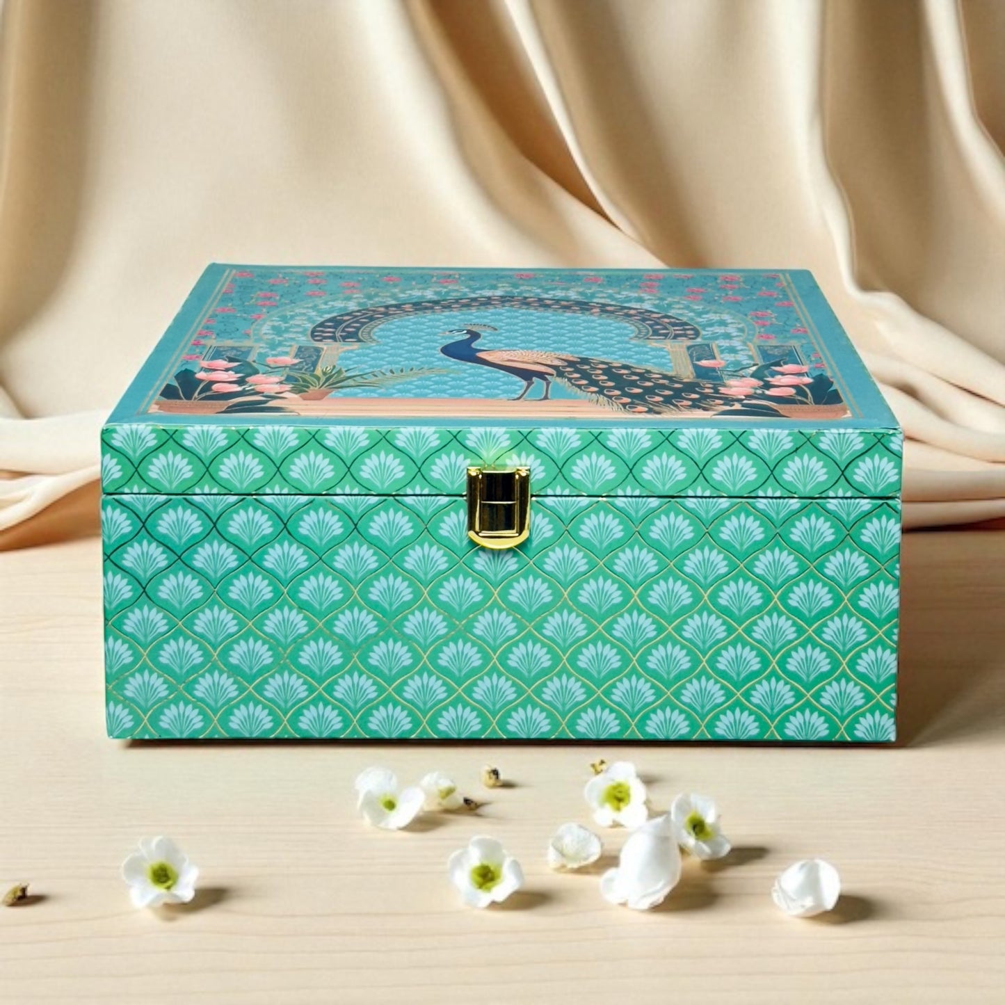 Peacock 4 Jar box (With Bag)