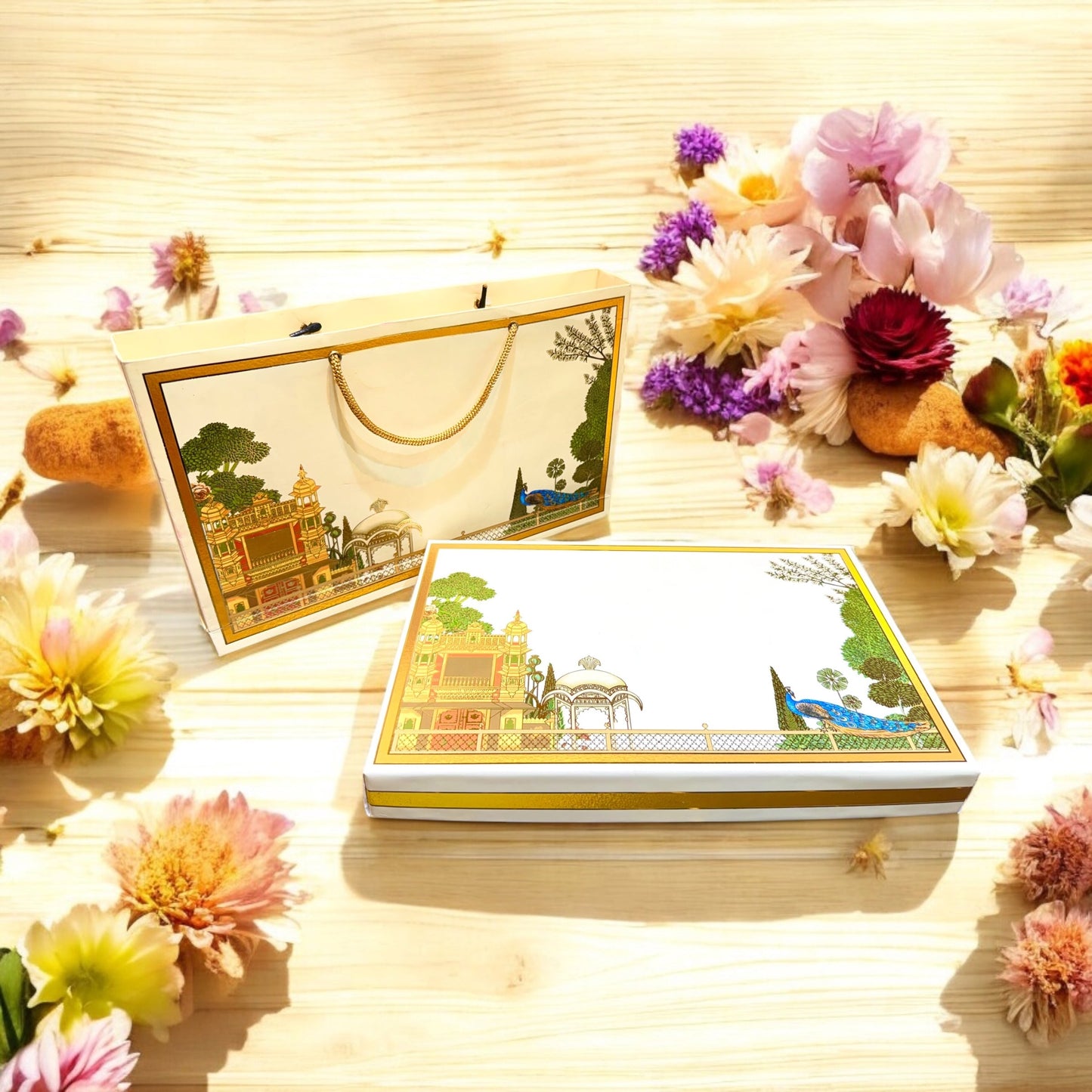 Palace sweet box with bag(Pack of 10)