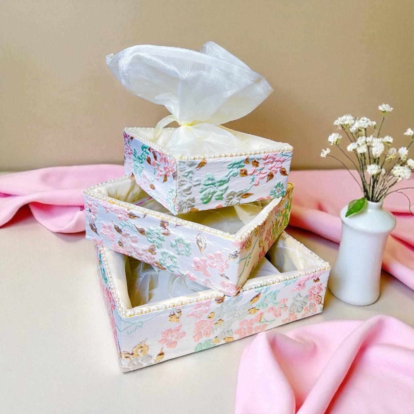 Floral Basket ( set of 3 )
