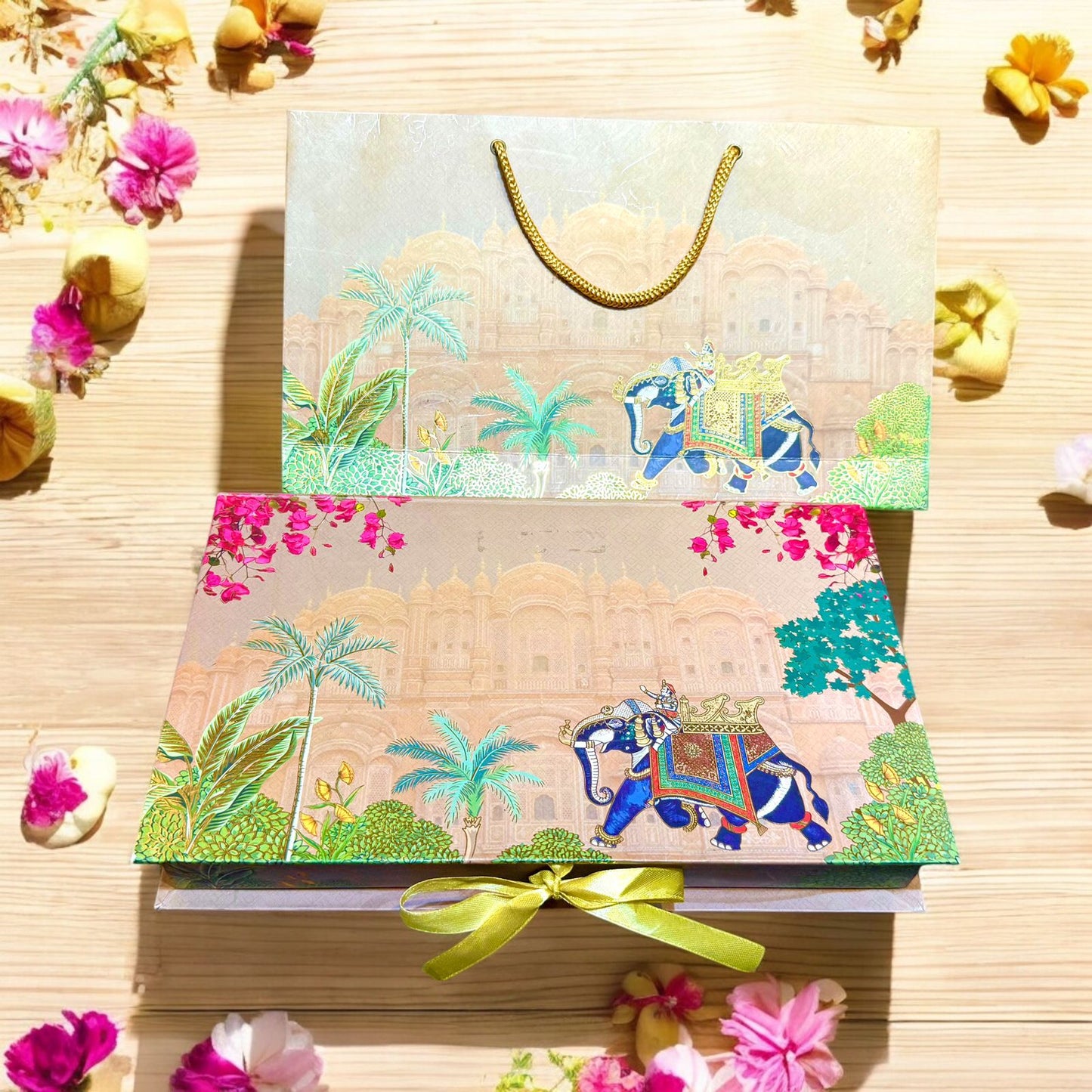 Elephant File Sweet Box with bag(Pack of 10)