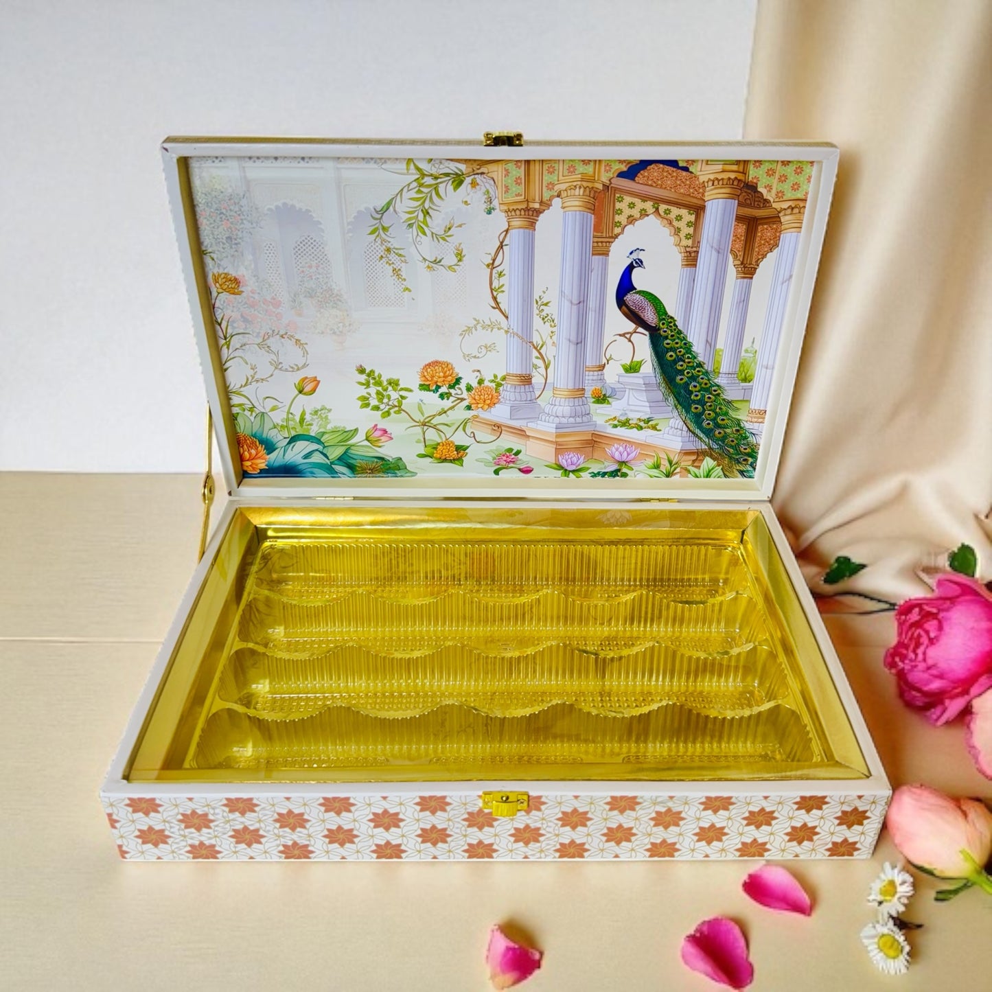 Peacock Palace sweet box (With Bag) Pack Of 10