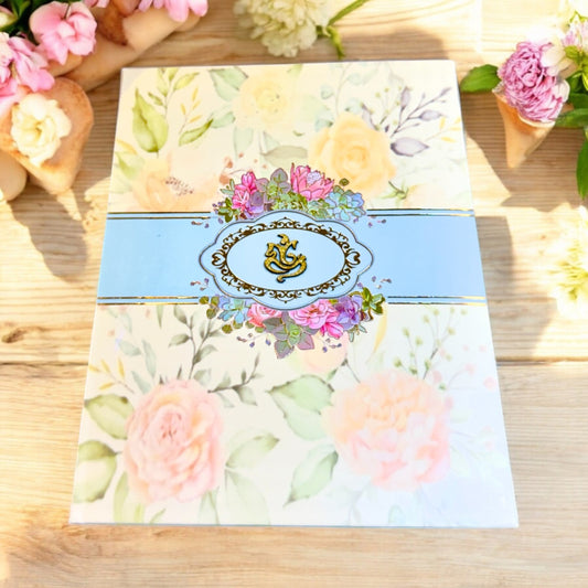 Floral Wedding Card