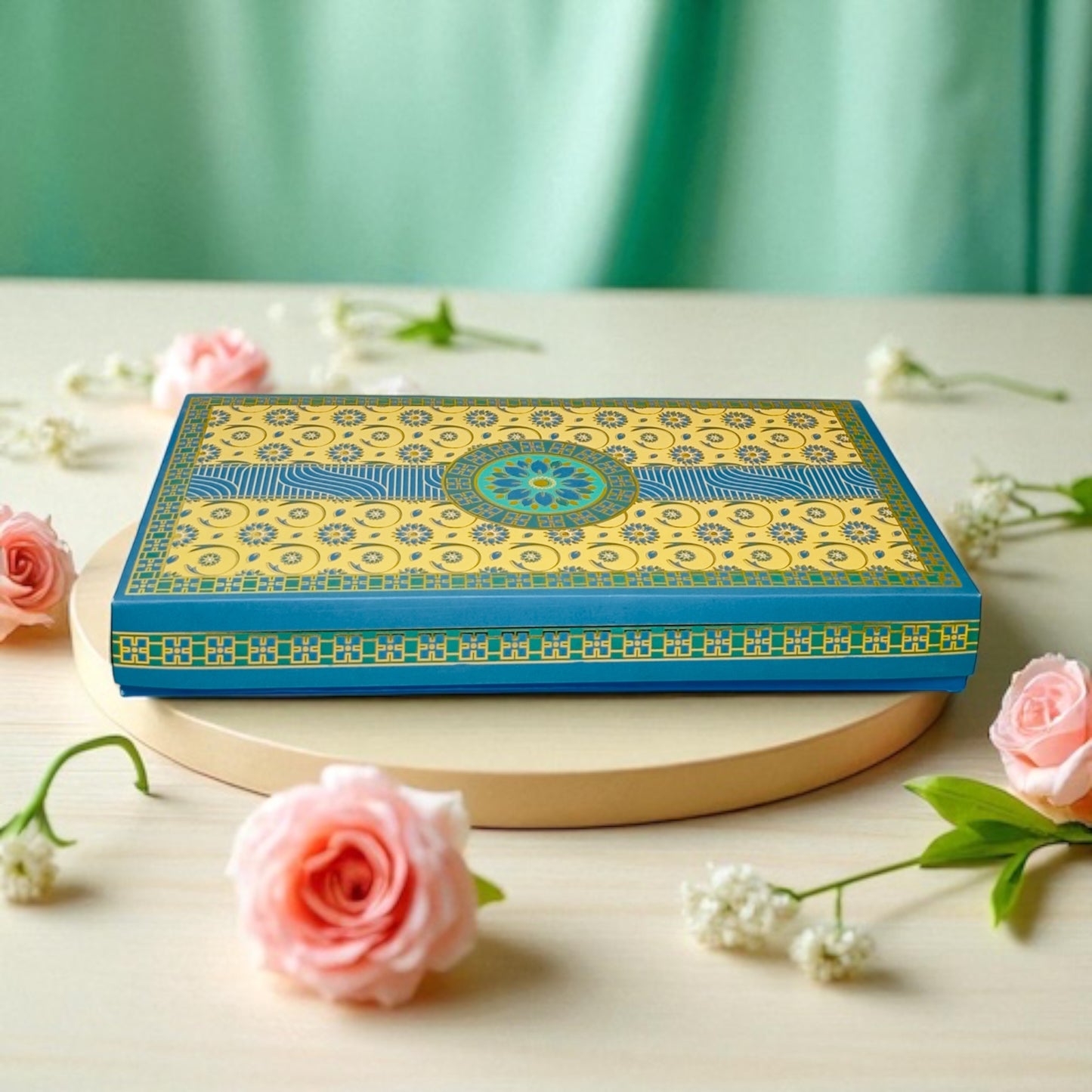 Blue Flower Sweet box(Pack of 10)