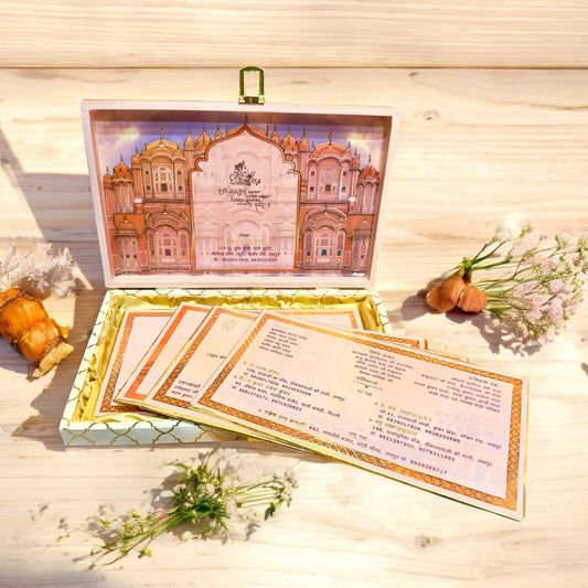 MDF Horse Wedding Card