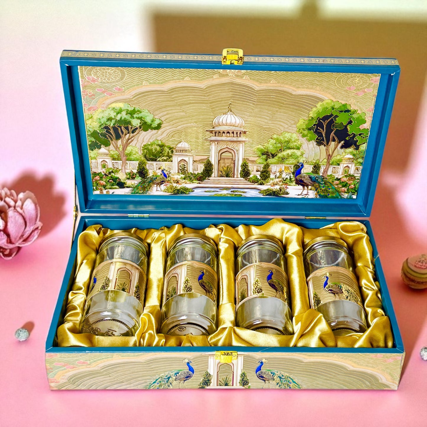 Golden Palace 4 Jar box (With Bag)
