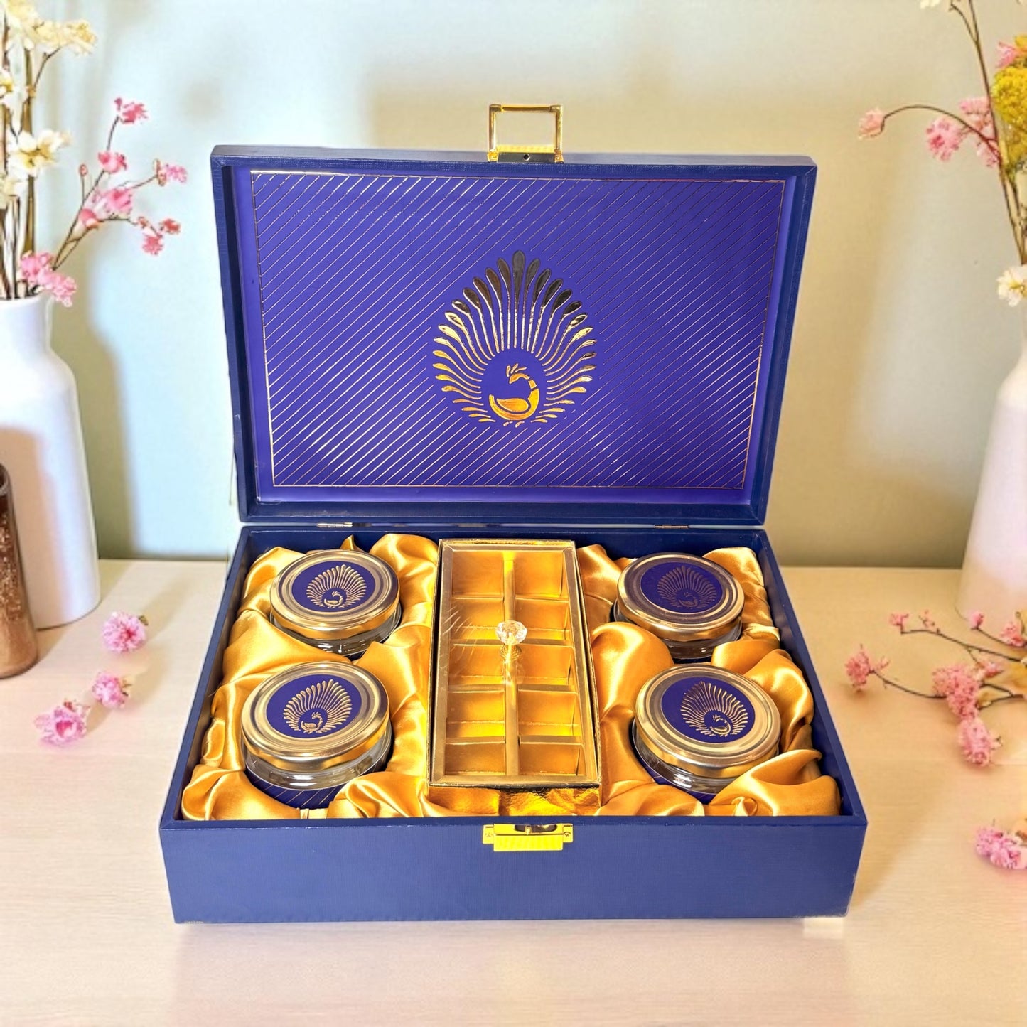 Royal Peacock Box (Blue)
