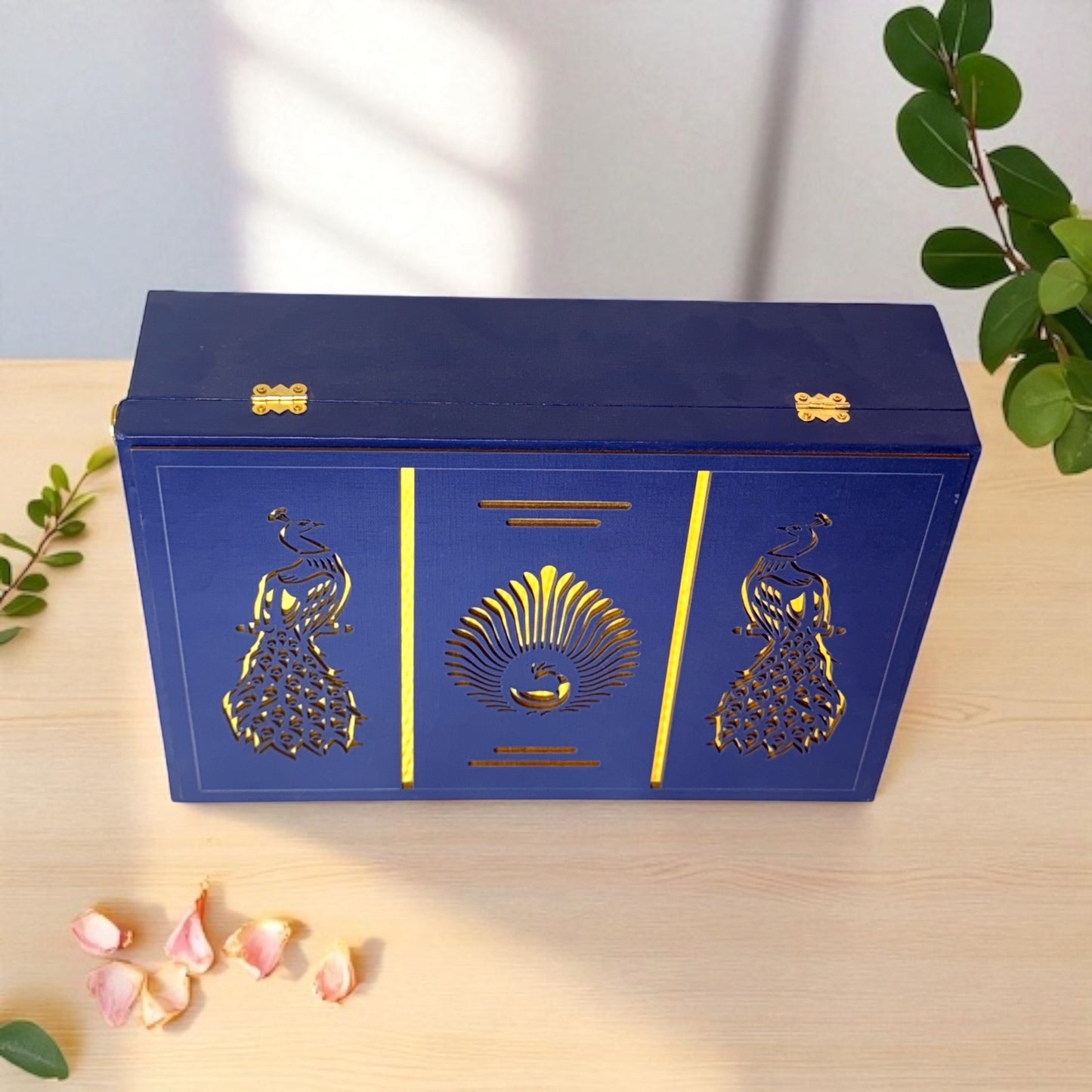 Royal Peacock Box (Blue)