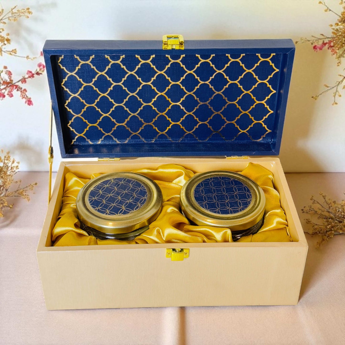 Premium Blue 2 jar box (With Bag)