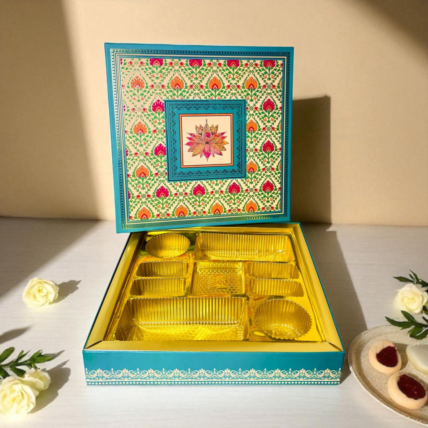 Blue Lotus Bhaji Box(With Bag) Pack of 10