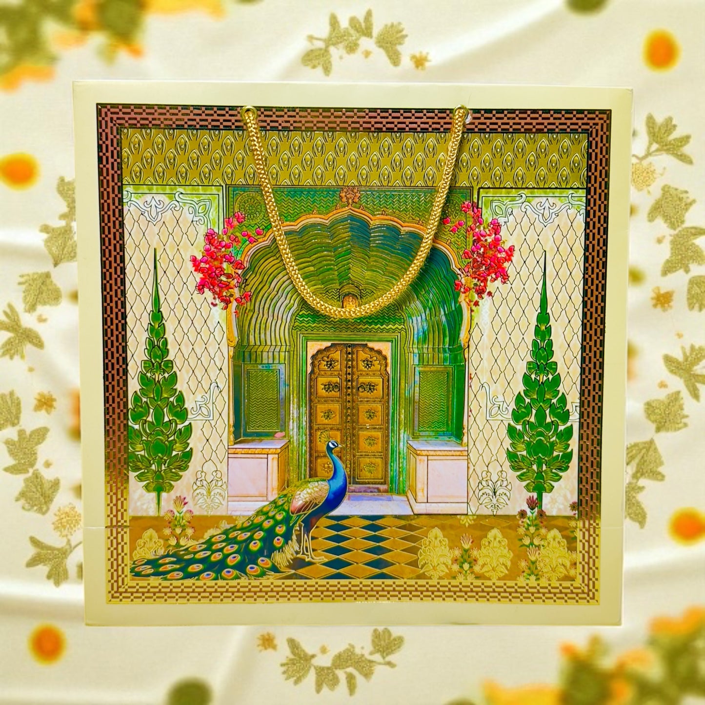 Green Peacock 4 Jar box(With Bag)