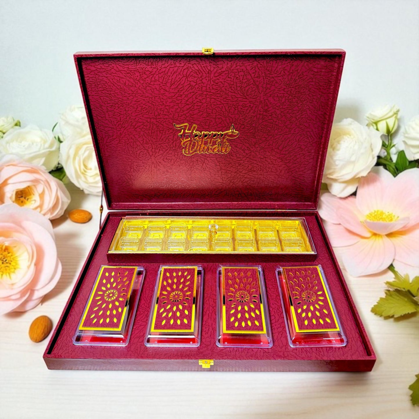 Mahroon Premium Laser Hamper