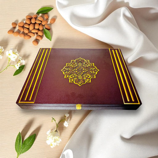 Brown Premium Laser Hamper