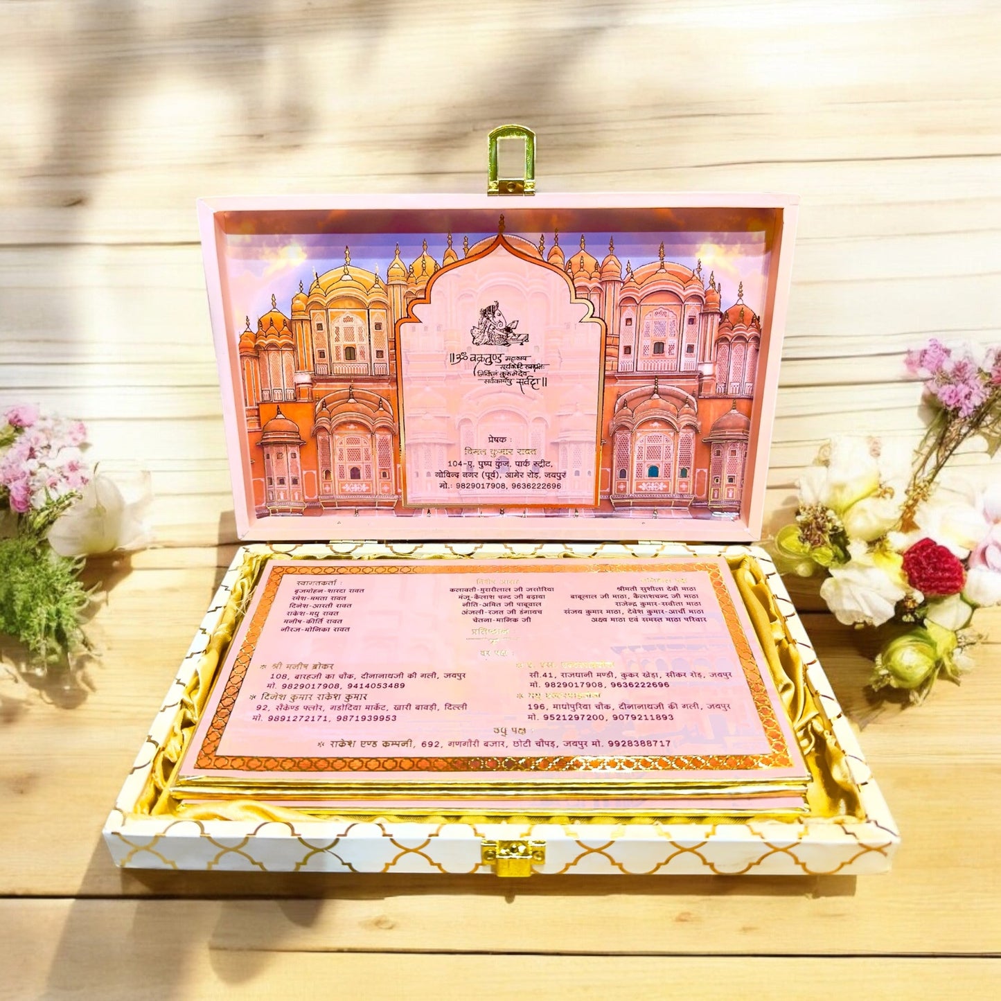 MDF Horse Wedding Card