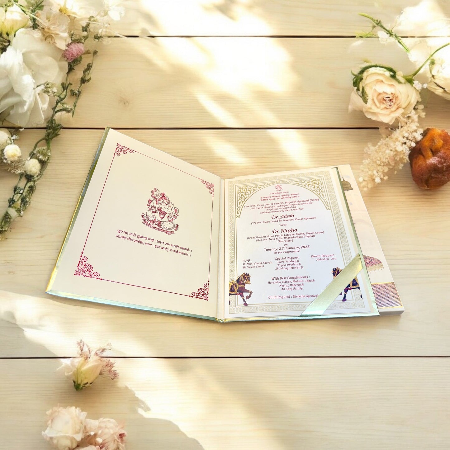 Govind Devji Wedding Card
