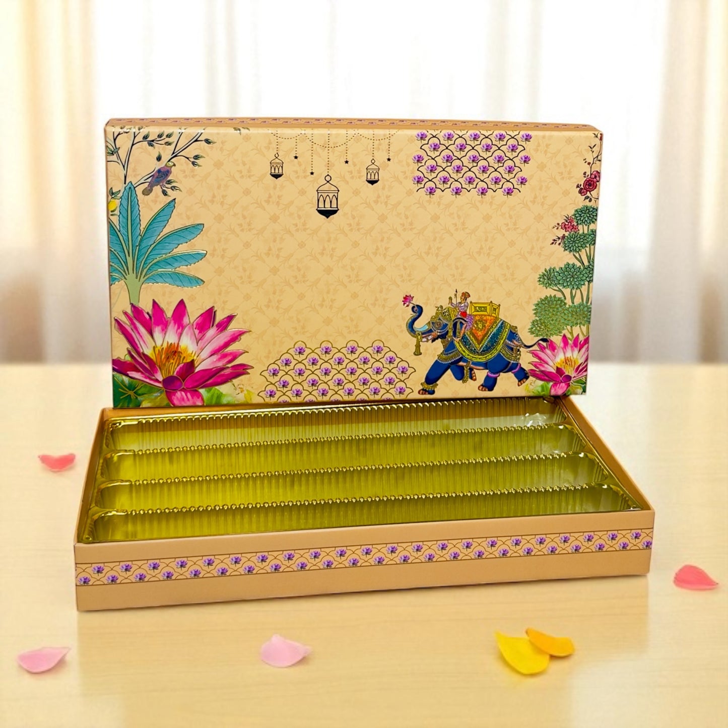 Yellow Lotus Sweet box(Pack of 10)