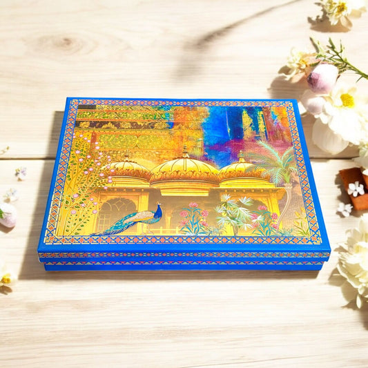 Blue Peacock Bhaji Box