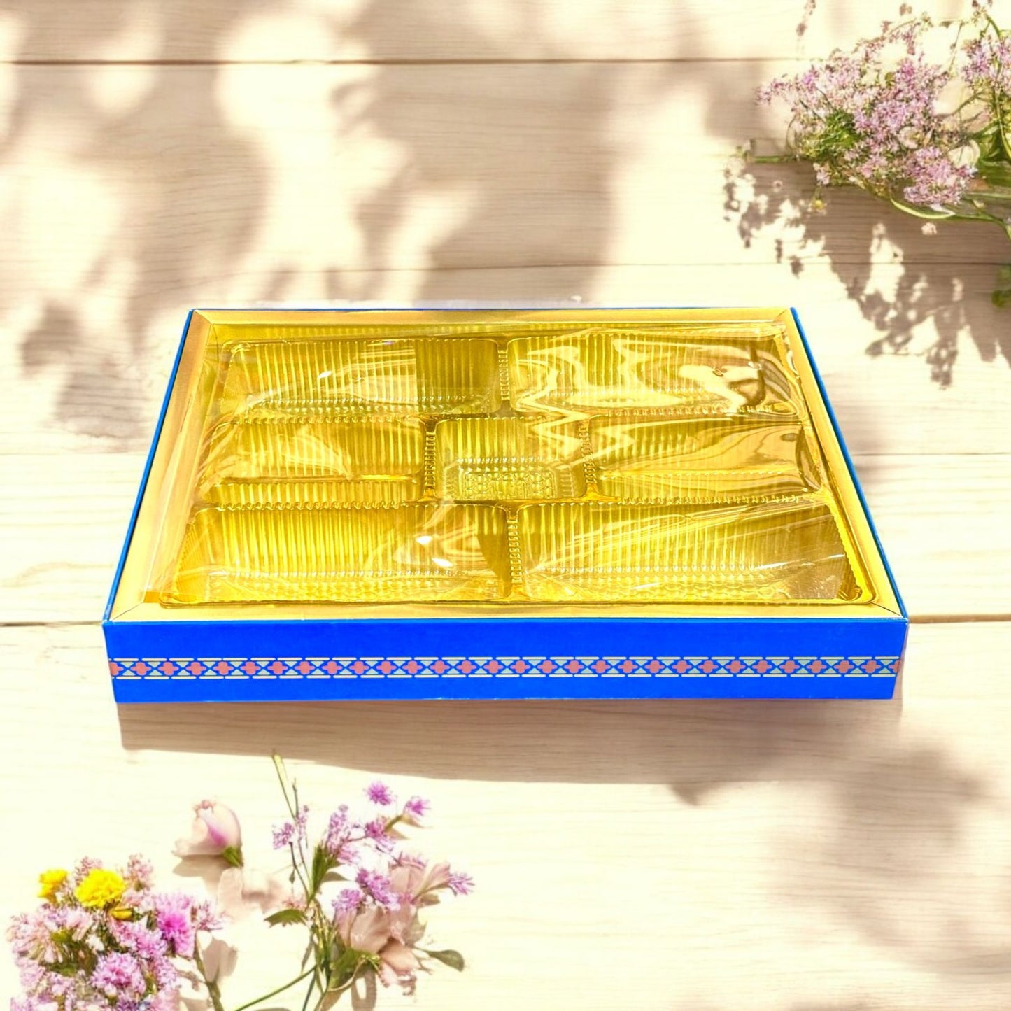 Blue Peacock Bhaji Box