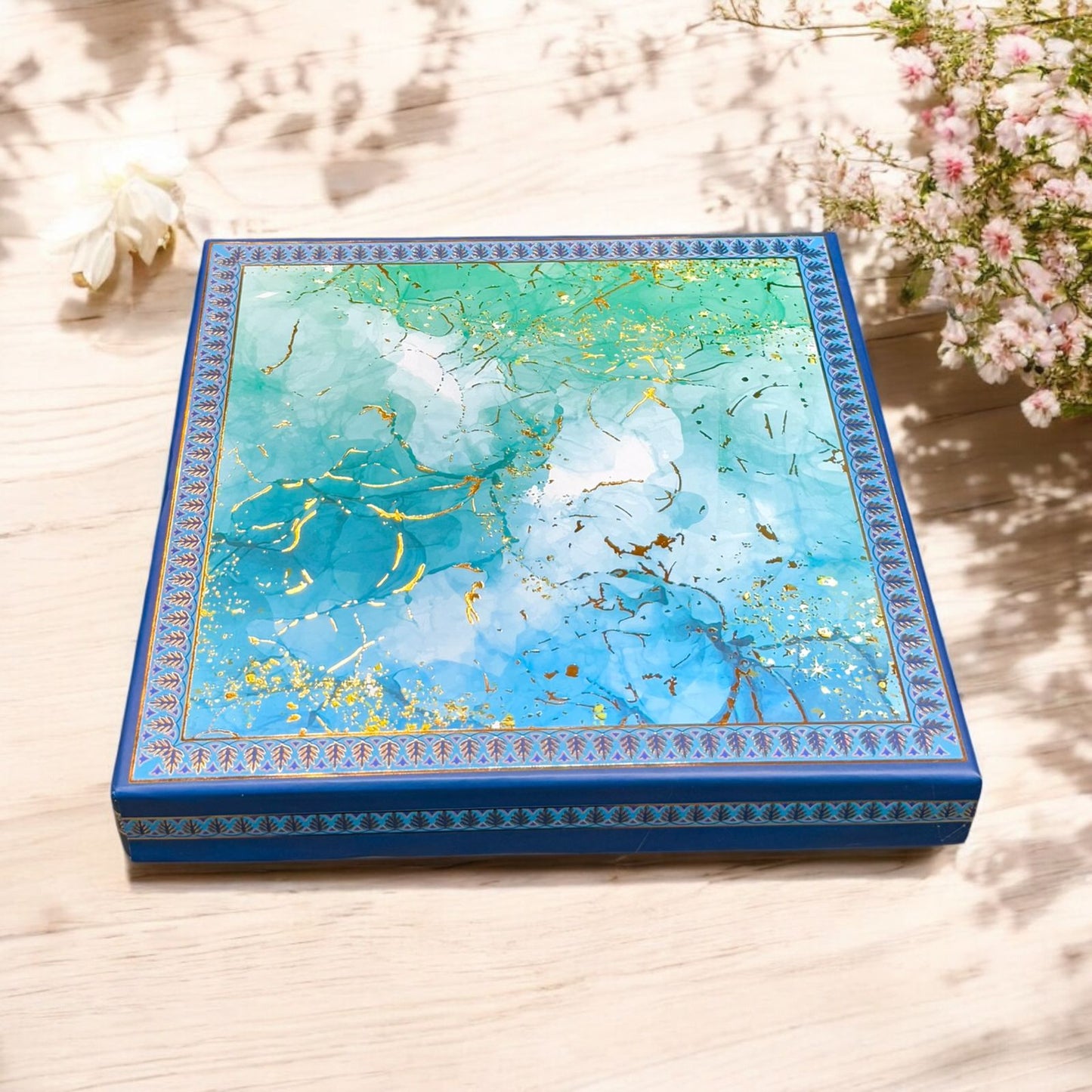 16 Cavity Marble Chocolate Box(Pack of 10)