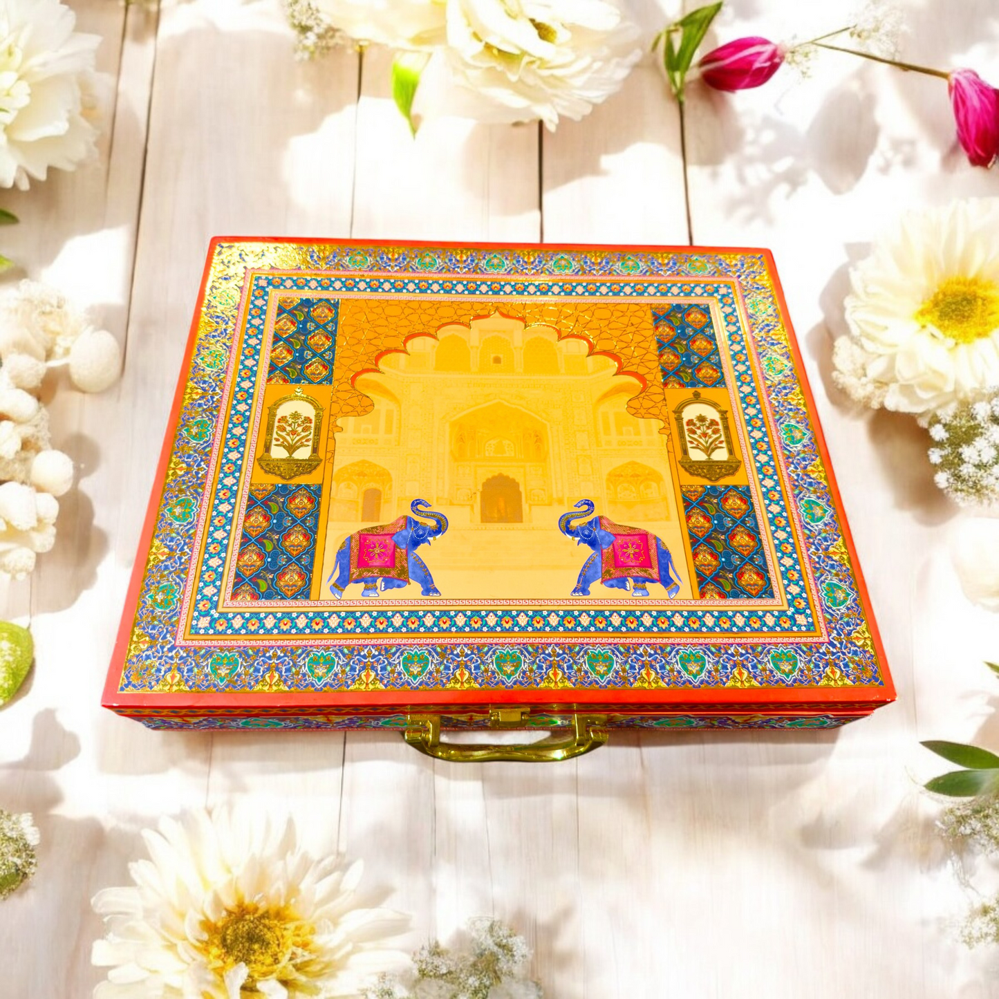 Double Elephant Bhaji Box(With bag)