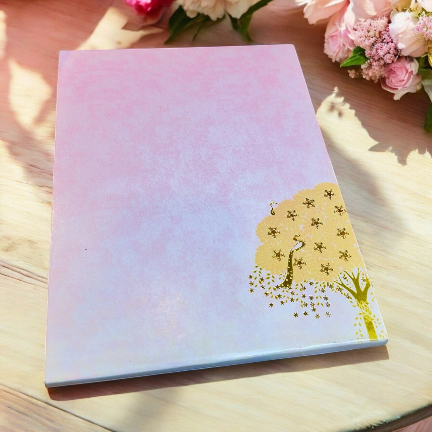 Pink Radha Krishna Wedding Card