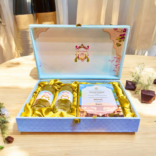 Palace MDF Wedding Invite Hamper